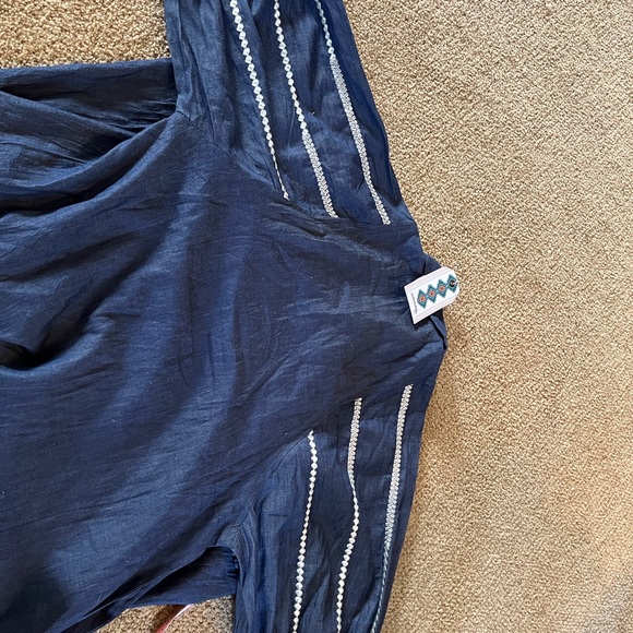 NWT Edenrobe gorgeous chambray button front dress - size xs - Picture 4 of 10